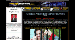 Desktop Screenshot of foreignprisoners.com